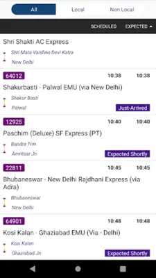 RailTime android App screenshot 3