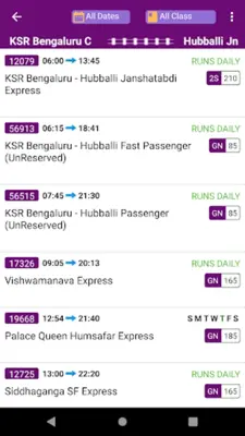 RailTime android App screenshot 7